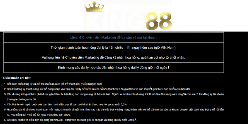 Chiến Lược Tối Ưu Hóa Thu Nhập Cho Đại Lý King88
