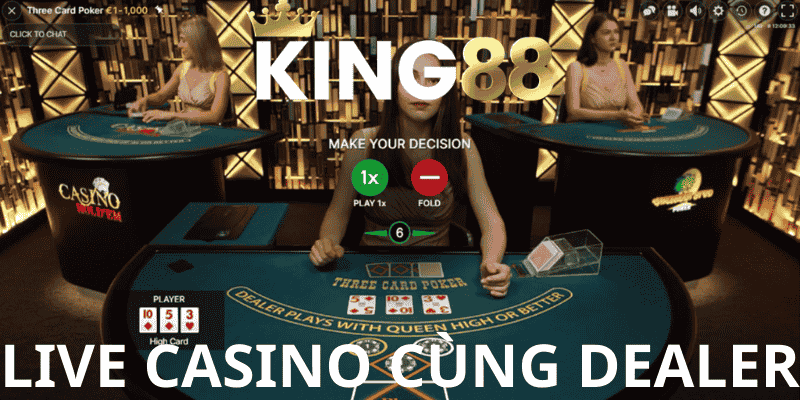 Live Casino King88 - Sòng Bài Thật Trong Tầm Tay