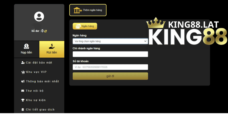 Vượt Qua "Ma Trận" Lỗi Rút Tiền King88